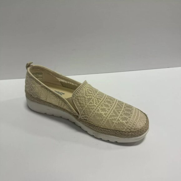 Skechers Womens Flexadrille Hi Slip On Natural Size 7.5 M - Picture 2 of 6